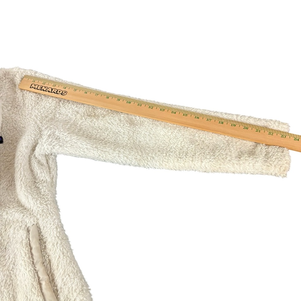 Patagonia Jacket Womens Small White Sherpa Fleece Full Zip Cozy Sty 25211FA16 - Picture 4 of 9
